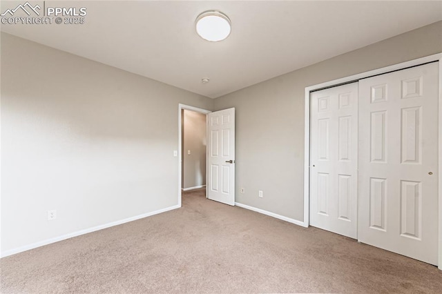 2513 Gilpin Ave, Colorado Springs, CO 80910 - unfurnished bedroom with carpet and a closet