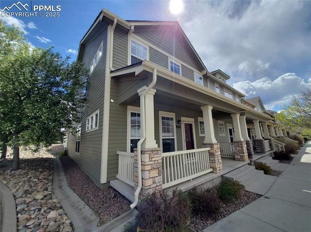 2513 Gilpin Ave, Colorado Springs, CO 80910 - craftsman inspired home with covered porch