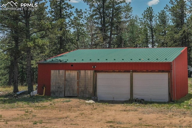 517 Drees Dr, Florissant, CO 80816 - view of detached garage