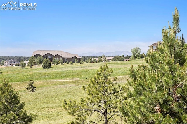 19170 Lochmere Ct, Monument, CO 80132 - mountain view with rural landscape