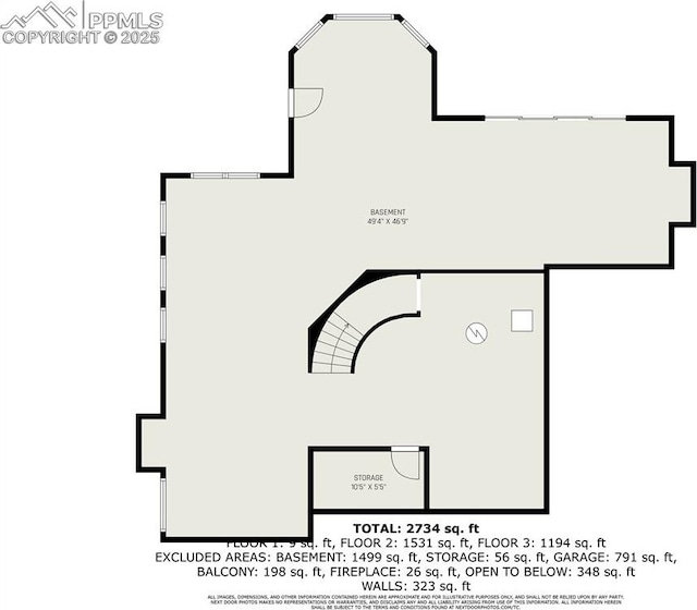 19170 Lochmere Ct, Monument, CO 80132 - view of property floor plan