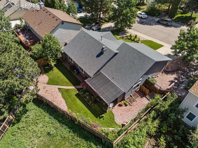3470 Whimbrel Ln, Colorado Springs, CO 80906 - view from above of property