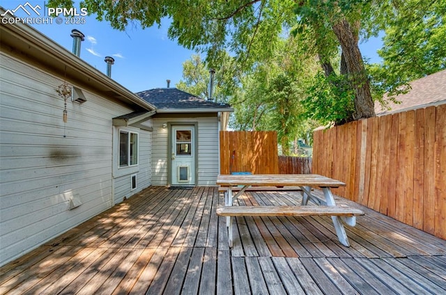 414 Griffin Ave, Canon City, CO 81212 - view of wooden terrace