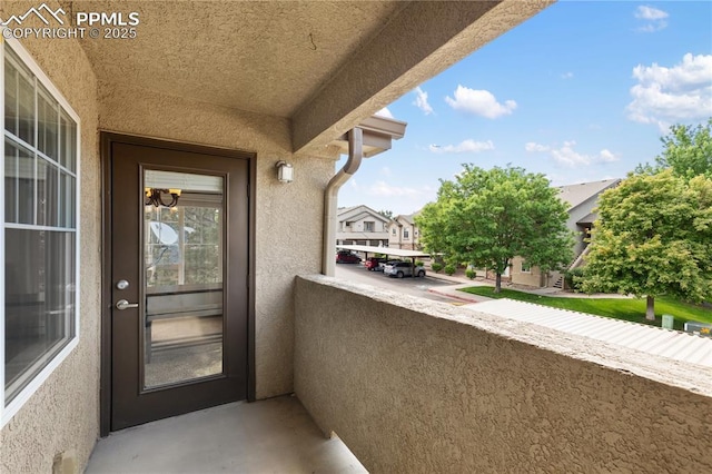 7104 Ash Creek Hts Unit 203, Colorado Springs, CO 80922 - view of balcony