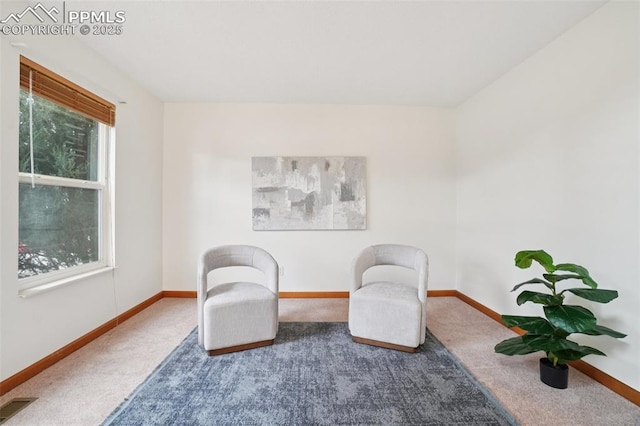 4903 Wainwright Dr, Colorado Springs, CO 80911 - sitting room with carpet and baseboards