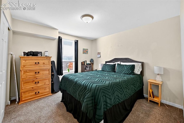 823 N Corona St, Colorado Springs, CO 80903 - carpeted bedroom featuring baseboards