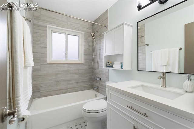 4032 E Darby Cir, Colorado Springs, CO 80907 - full bathroom with bathing tub / shower combination and vanity