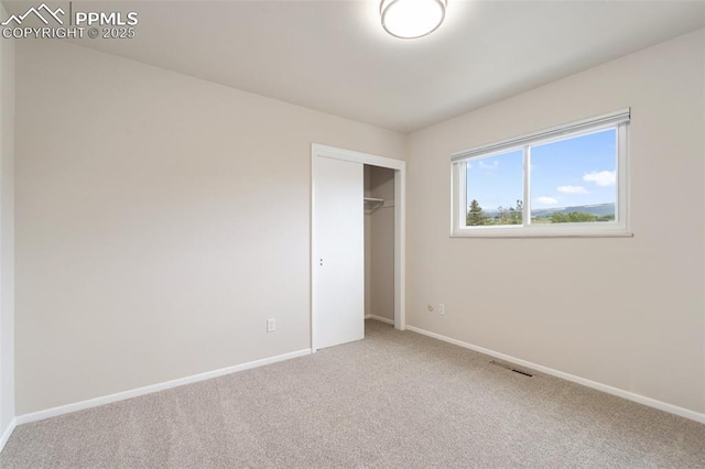 4032 E Darby Cir, Colorado Springs, CO 80907 - unfurnished bedroom with carpet flooring and a closet