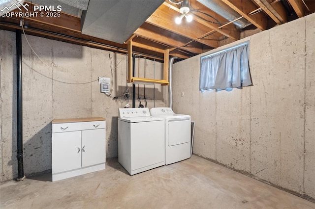 4032 E Darby Cir, Colorado Springs, CO 80907 - laundry room with washing machine and dryer