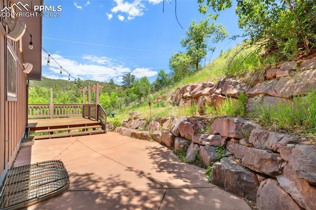 22 Puma Path, Manitou Springs, CO 80829 - view of patio / terrace featuring a deck