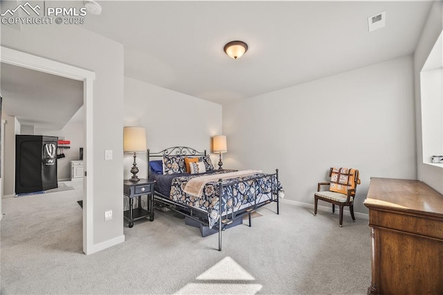 5446 Mesa Top Dr, Monument, CO 80132 - bedroom with carpet and baseboards