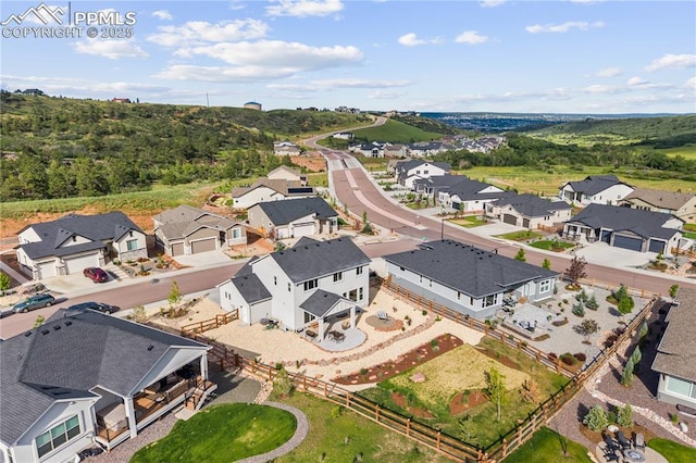 5446 Mesa Top Dr, Monument, CO 80132 - aerial perspective of suburban area