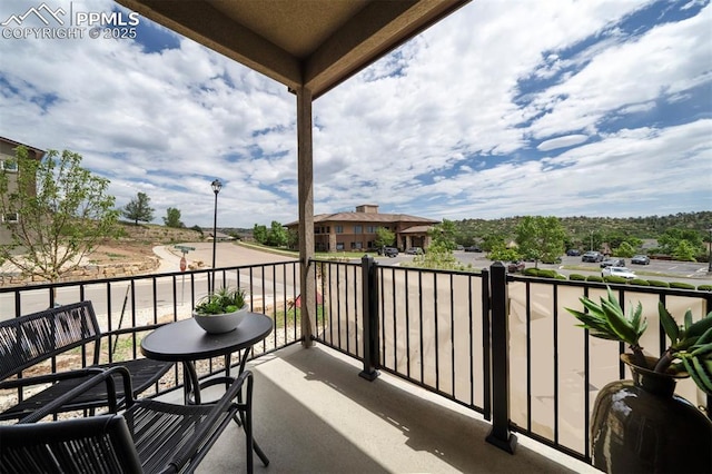 2186 Keara Hts, Colorado Springs, CO 80919 - view of balcony