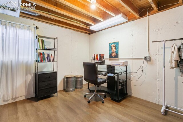 5585 Tamworth Dr, Colorado Springs, CO 80919 - office space with wood finished floors