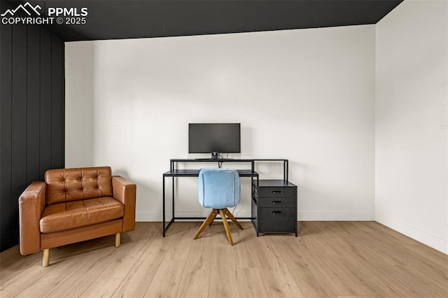 11910 Green Acres Ln, Colorado Springs, CO 80908 - office space with wood finished floors