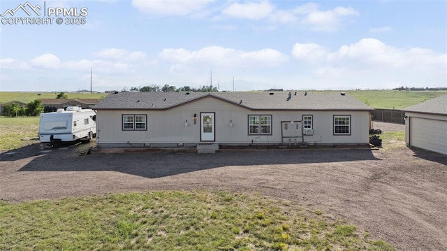 5664 Southfork Dr, Peyton, CO 80831 - back of property featuring entry steps