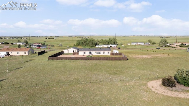 5664 Southfork Dr, Peyton, CO 80831 - aerial view of sparsely populated area with agricultural land