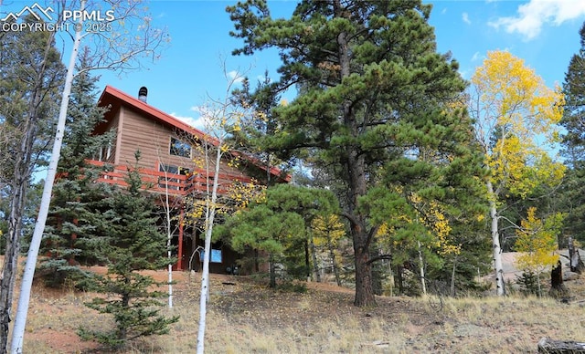 130 Oak Ln, Florissant, CO 80816 - view of yard