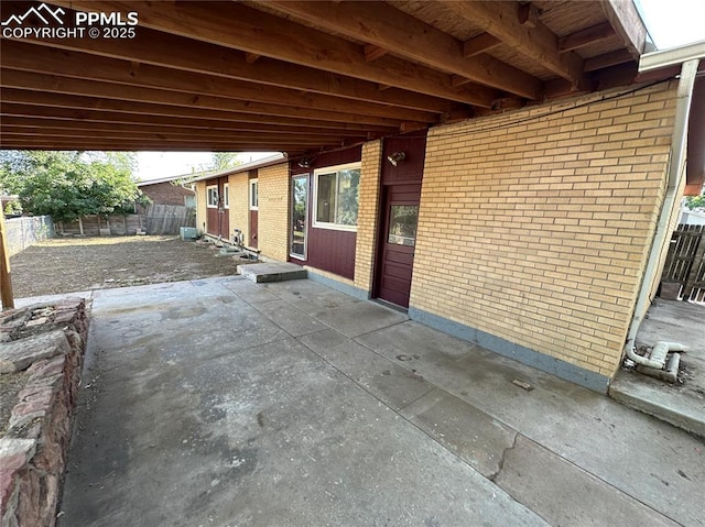 131 Cornell St, Colorado Springs, CO 80911 - fenced backyard with a patio area