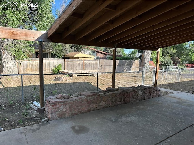 131 Cornell St, Colorado Springs, CO 80911 - fenced backyard with a patio