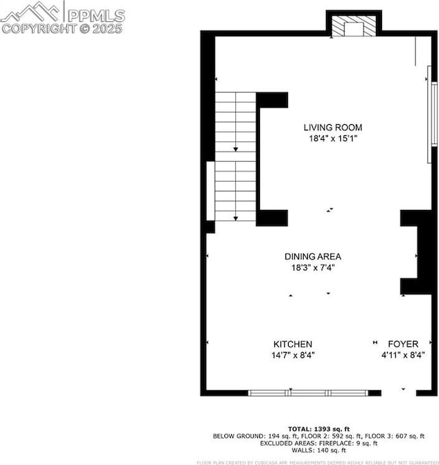 354 Corona Ave, Palmer Lake, CO 80133 - view of room layout