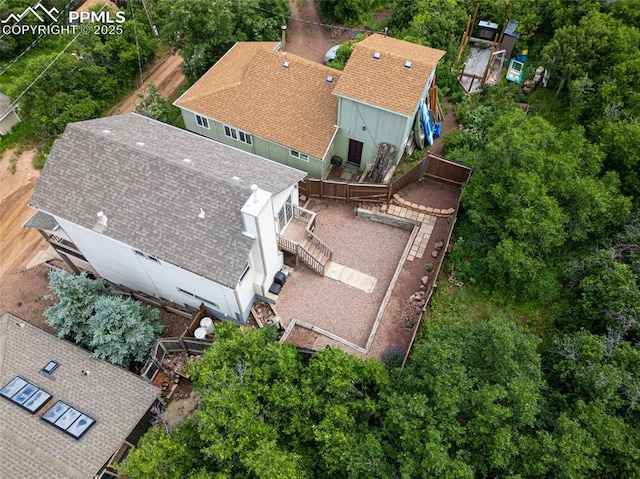354 Corona Ave, Palmer Lake, CO 80133 - aerial view of property and surrounding area