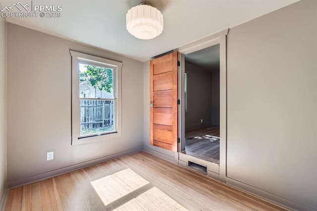 420 E Fontanero St, Colorado Springs, CO 80907 - empty room featuring light wood-type flooring and baseboards