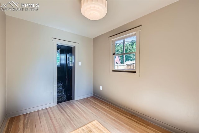 420 E Fontanero St, Colorado Springs, CO 80907 - spare room with wood finished floors and baseboards