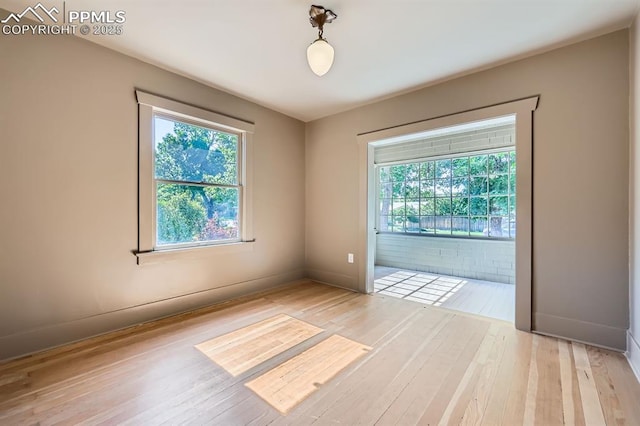 420 E Fontanero St, Colorado Springs, CO 80907 - unfurnished room with hardwood / wood-style floors and baseboards
