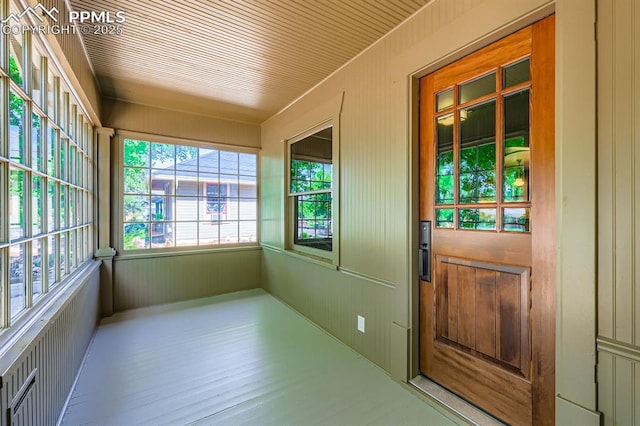 420 E Fontanero St, Colorado Springs, CO 80907 - view of unfurnished sunroom