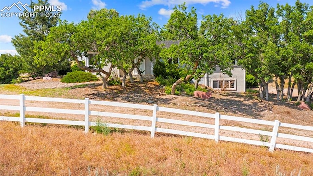 3970 Old Ranch Rd, Colorado Springs, CO 80908 - view of fenced front yard