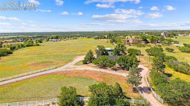 3970 Old Ranch Rd, Colorado Springs, CO 80908 - aerial view of sparsely populated area featuring a tree filled landscape