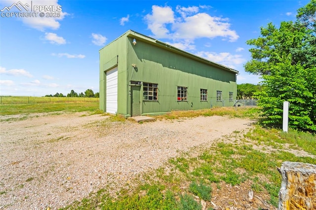 3970 Old Ranch Rd, Colorado Springs, CO 80908 - view of outbuilding with gravel driveway
