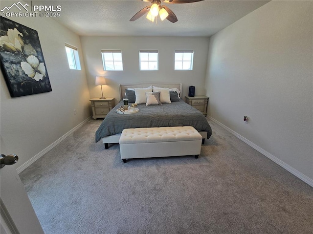8136 Kittrick Pl, Peyton, CO 80831 - carpeted bedroom with baseboards and ceiling fan