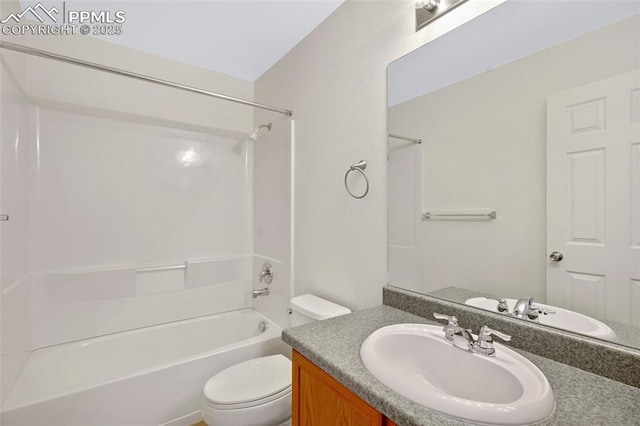 8170 Snow Bowl Hts, Fountain, CO 80817 - full bathroom with vanity and shower / bathtub combination