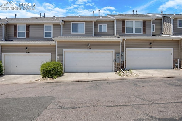 8170 Snow Bowl Hts, Fountain, CO 80817 - view of property with an attached garage and driveway