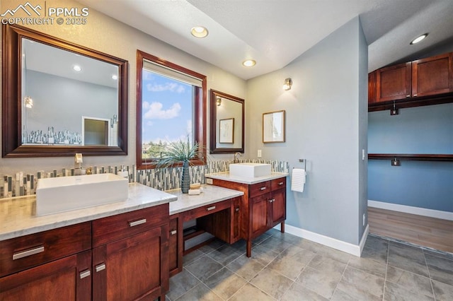 780 Mission Hill Way, Colorado Springs, CO 80921 - full bath with two vanities and recessed lighting