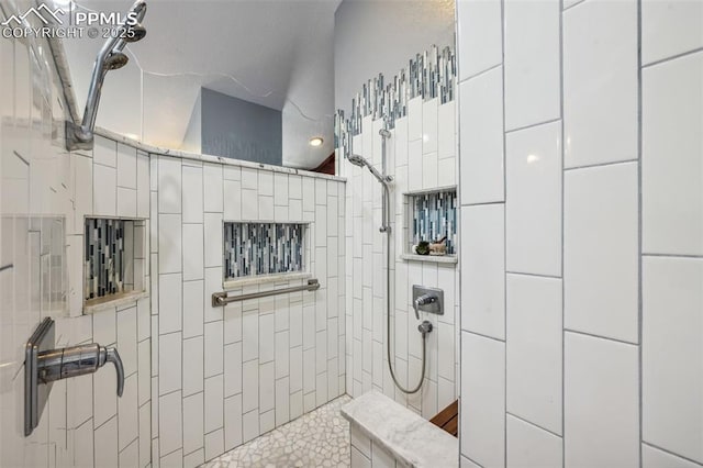 780 Mission Hill Way, Colorado Springs, CO 80921 - bathroom with tiled shower