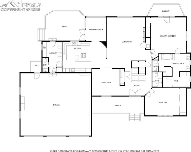 780 Mission Hill Way, Colorado Springs, CO 80921 - view of floor plan / room layout