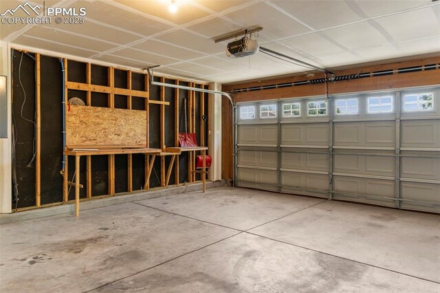 7605 Artisan Pl, Fountain, CO 80817 - garage with a garage door opener