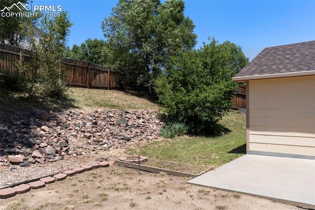 7605 Artisan Pl, Fountain, CO 80817 - view of yard featuring a patio