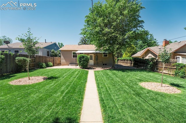 1514 W Platte Ave, Colorado Springs, CO 80904 - back of house with a fenced backyard and a patio