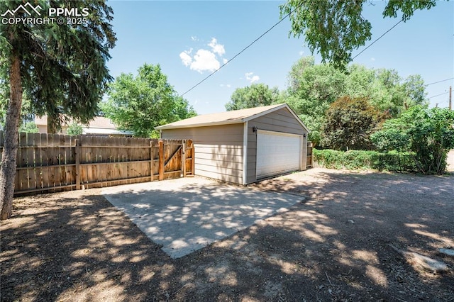 1514 W Platte Ave, Colorado Springs, CO 80904 - view of detached garage