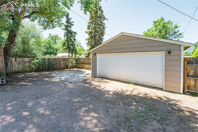 1514 W Platte Ave, Colorado Springs, CO 80904 - view of detached garage