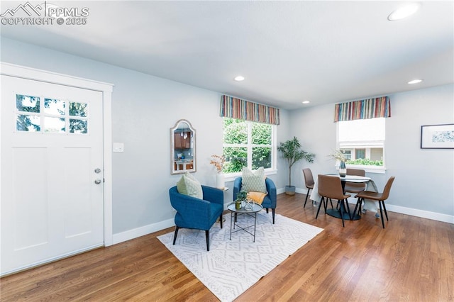 1514 W Platte Ave, Colorado Springs, CO 80904 - living area with recessed lighting and wood finished floors