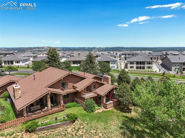 1282 Hill Cir, Colorado Springs, CO 80904 - aerial perspective of suburban area