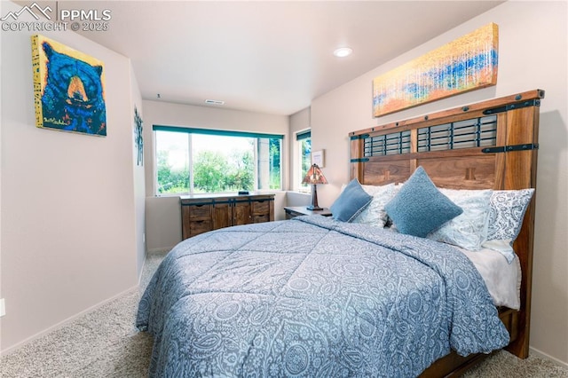 616 Tierra Verde Ct, Colorado Springs, CO 80904 - carpeted bedroom featuring baseboards and recessed lighting