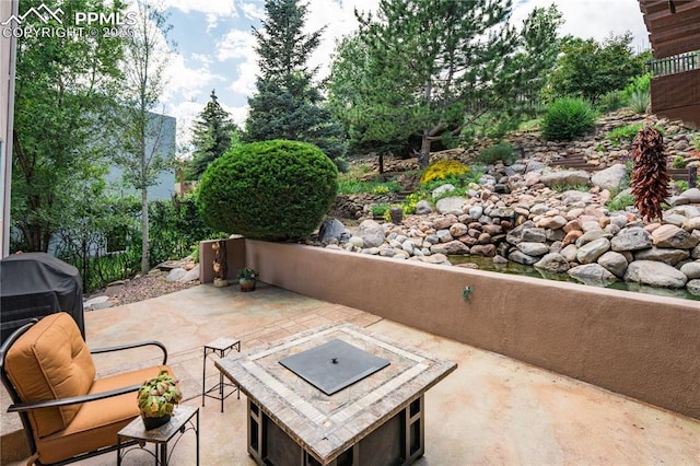 616 Tierra Verde Ct, Colorado Springs, CO 80904 - view of patio / terrace with grilling area