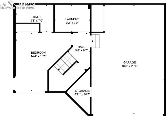 616 Tierra Verde Ct, Colorado Springs, CO 80904 - view of property floor plan