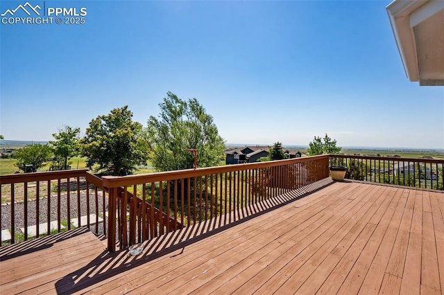 12275 Oregon Wagon Trl, Elbert, CO 80106 - view of deck
